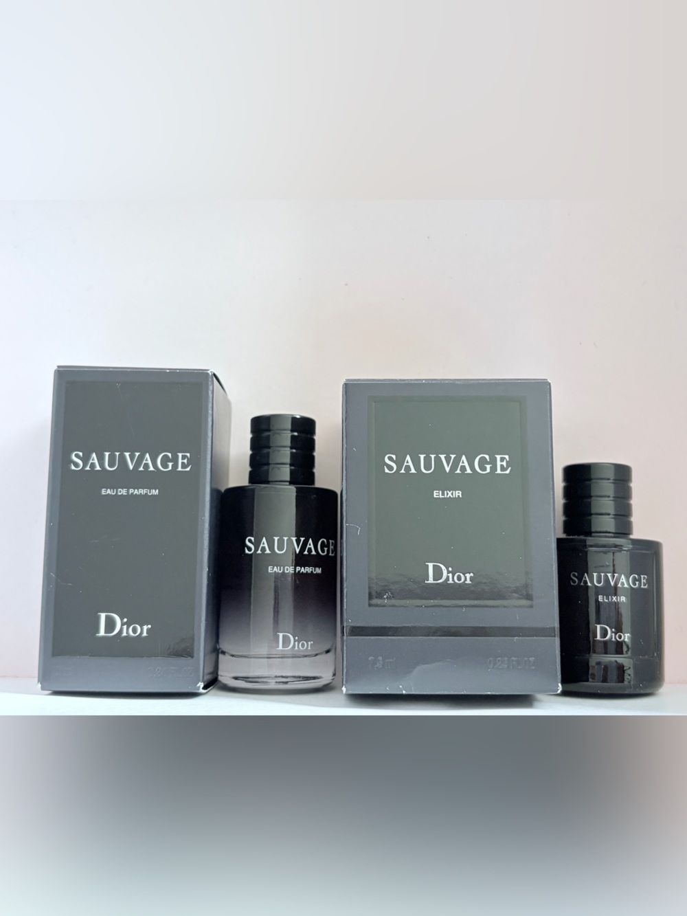 Dior Sauvage EDP and ELIXIR